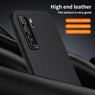 Case Huawei NOVA 7 SE 5G CDY-AN00 CDY-NX9B CDY-TN00 CDY-AN20 CDL-AN50 Metal frame CD patterned leath