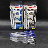 BALLPOINT / BOLPEN / POLPEN / PULPEN HI-TECH 0.28 G PEN HTM/BIRU KENKO