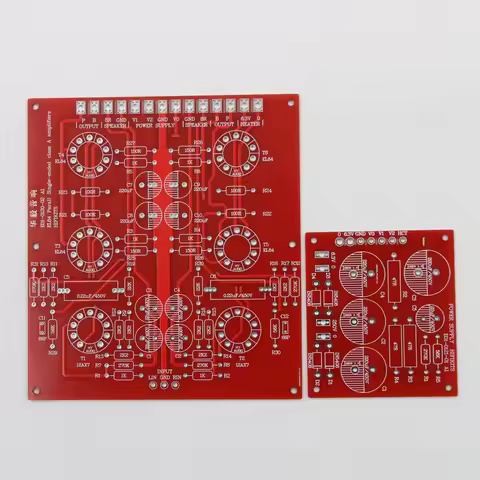 Hifi EL84 Parallel Single-Ended Class A Tube Amplifier PCB With PSU Board PCB