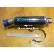 OFFER Cj ipoh ts muffler 51mm tabong