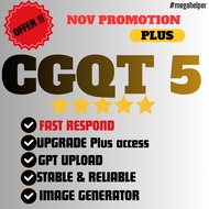 MALAYSIAN PROMO Chat with GPT plus Premium 5.0