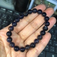 7mm 濃色堇青石手串