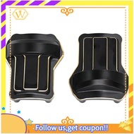 【W】Brass Front and Rear Differential Axle Cover for 1/10 RC Crawler FMS FCX10 RC Crawler Car Upgrade