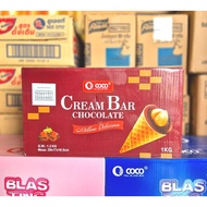 COCO Wafer Cream Bar Filling Chocolate Flavor 12 Grams (X83 Packets)