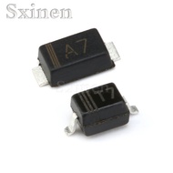 50PCS 1N4007 1N4007W Silk Printing T7/A7 SOD-123FL 0805 SOD-323 SOD-123FL 0.5A/1000V 1206 Rectifier 