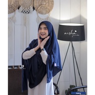 Aisha Instan Size Jumbo  Uzma Hijab / Pasmina Instan Syari / Hijab Instan