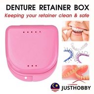 Denture Box Dental Orthodontic Retainer Storage Case Braces Fake Teeth Container Protective Case Gigi Palsu Kotak