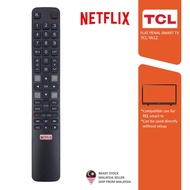 TCL suitable TCL flat LED panel Netflix smart TV remote control YA-12