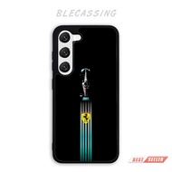 Hardcase Casing Cover Samsung Galaxy S25 S24 S23 S22 S21 S20 A56 FE Plus Ultra 5G Ferrari F1 BC471