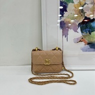 Chanel 香奈兒金球包woc mini 21a 粉紅櫻花分鏈包 31開