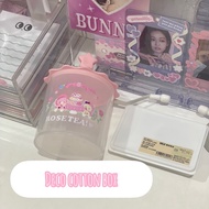 [Shop Malaysia] deco cotton box storage Korea Sticker pen storage