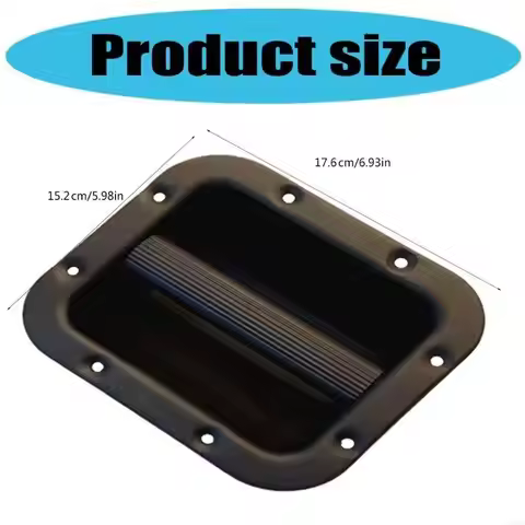 M6CA 2Pcs Iron Speaker Handle Replacement for Amplifier Cabinet Handles Ergonomic