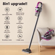 8in1 Cordless dust Mite Vacuum Cleaner 85Kpa Mop Vacuum UV99.9% Mite Remover Bed Mattress Vacuum Cle