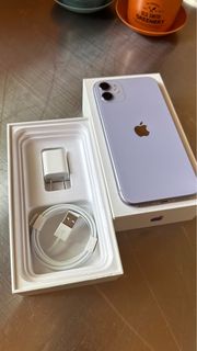自售 家人的蘋果手機 iPhone 11 紫 64G