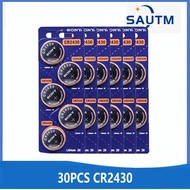Sony CR2430 3V DL2430 CR 2430 แบตเตอรี่เซลล์ปุ่มลิเธียม