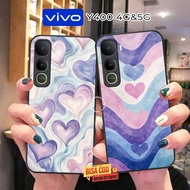 Latest Vivo Y400 4G 5G Glass Softcase Camera Protective Phone Case [LL72] Vivo Y400 4G 5G Case