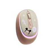 Disney genuine wireless Bluetooth mouse RGB charging female office computer, mobile p迪士尼正版无线蓝牙鼠标RGB充电女生办公电脑手机平板通用 71219