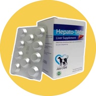 Hepato Tab 100 tab วิตามินบำรุงตับ 100 เม็ด อาหารเสริมโรคตับ แมว สุนัข Cat Dog Supplements & Vitamin