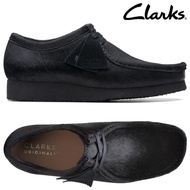Clarks Originals Wallabee Black Hair On Men's Shoes