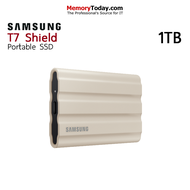SAMSUNG T7 Shield USB3.2(10Gbps) Type-C Portable SSD / Capacity: 1TB/2TB/4TB