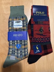 Kenzo 紳士襪 Ralph Lauren polo 日本製襪