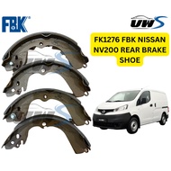 FK1276 FBK NISSAN NV200 REAR BRAKE SHOE