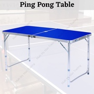 Folding Aluminium Outdoor Table Tennis Table Ping Pong Table Ping Pong Net Meja Lipat Ready Stock 折叠