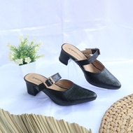 HMF Varita Women's Mules Heel Shoes AJ05