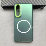 For Samsung Galaxy A17 A07 A 17 07 Galaxy A17 A07 Ins Style Square Colored Phone Case Magnetic Stick
