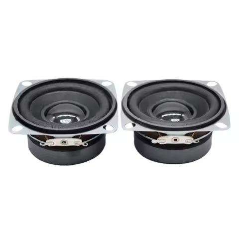 2Pcs/lots 2Inch 4 Ohm 3W Full Range Speakers Portable 52MM Audio Loudspeaker Subwoofer DIY Hifi Ster