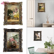 [Abbraccia] Resin Photo Frame 5x7 Tabletop And Wall Hanging Display Frame Ornate for Home Decor