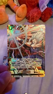 dragon ball fusion world 孫悟飯SR一星龍珠閃卡