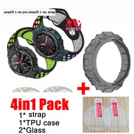 Huami Amazfit T-Rex pro Strap Silicone Wristband Sport Bracelet For Amazfit T REX Pro case cover strap