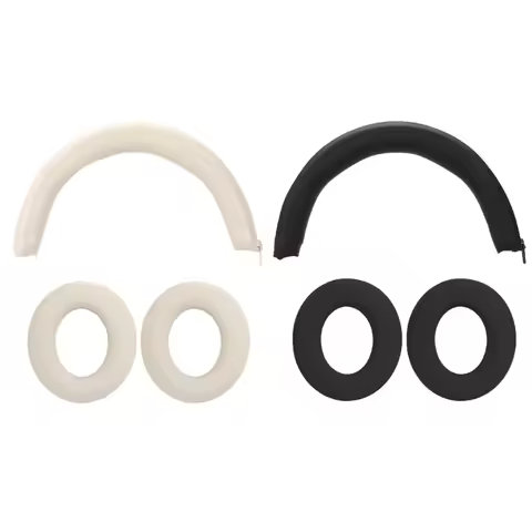 Ear Pads Head Beam Cover for Anker Soundcore Space One Headphones Elastic Foam Earpads Ear Pads Spon
