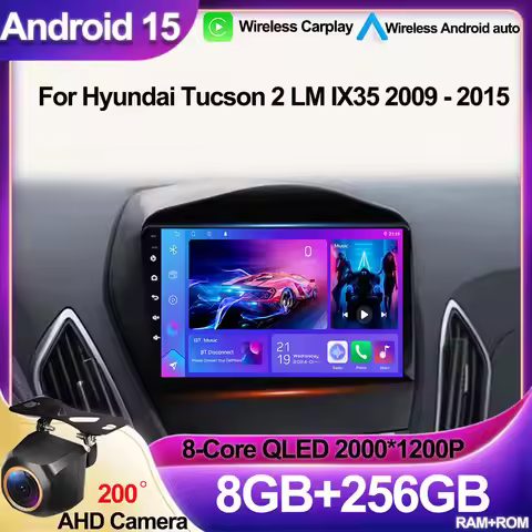 For Hyundai Tucson 2 LM IX35 2009 - 2015 Car Radio Multimedia Video Player Navigation GPS 4G Carplay