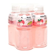 Mogu Mogu Lychee Juice with Nata de Coco 4 x 320mL