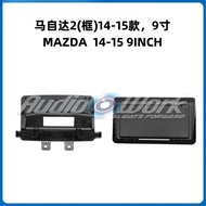 9 inch 2 Din Car Audio Frame GPS Navigation Fascia Panel Car DVD Plastic Frame Fascia For 2014-2015 