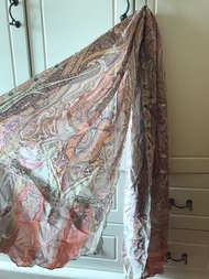 100% Silk Pashmina Scarf 真絲頸巾圍巾