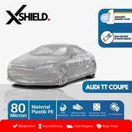 AUDI TT COUPE Car Cover Transparent PE Plastic Type AUDI TT COUPE Car Cover