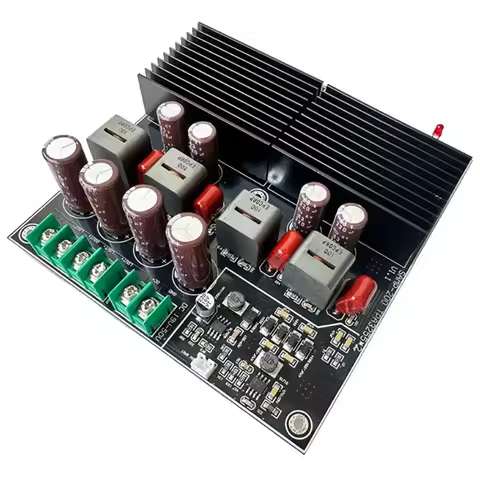 B24B SAMP-200 HIFI Dual Core TPA3255 Stereo Amplifier Board 2 Channel 600W+600W Class D Digital Powe