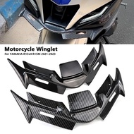 Motorcycle Winglet Front Fairing Wing Guard Cover For YAMAHA YZF R15 V4 R15M 2021 2022 2023 Decorati