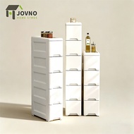 JOVNO L25cm Kitchen Organizer Slim Drawer Storage Cabinet Gap Kitchen Cabinet Mobile Drawer Cabinet