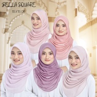 Bella Square Premium Hijab 60 Colors Bella Square Hijab/ Square Hijab AYZEL HIJAB