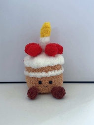 Jellycat crochet doll (free keychain)