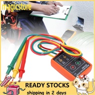 Magicstore SM852B AC Phase Rotation Tester  3 Sequence Meter 60V-600V with LED Indicator Detector fo