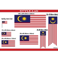 (Hand flag / 1' x 2'/ 2' x 4' / 3' x 6' / 2' x 8') Malaysia Flag Bendera Malaysia