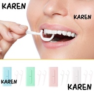 KAREN  Floss Holder Waterproof Dustproof Recycled with  Floss