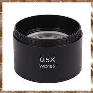 (Y O Q N)Wd165 0.5X Stereo Microscope Auxiliary Objective Lens Barlow Lens with 1-7/8 Inch(M48Mm)Mou