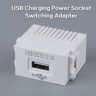 Mobile Phone Charging Panel USB Power Module 220V Socket 5V Transformer 2.1A USB Charging Power Sock