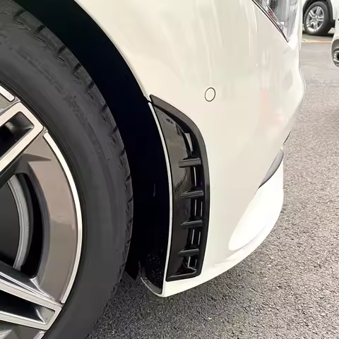 Front Wheel Bumper Canard Side Vent Hood Fender Cover For Mercedes Benz Accessories CLA C118 CLA250 